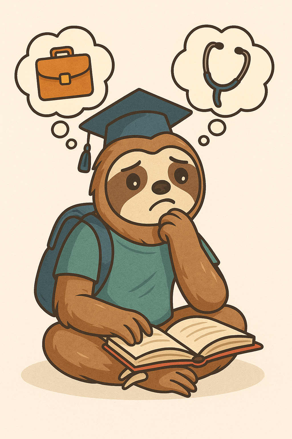 Illustration étudiant